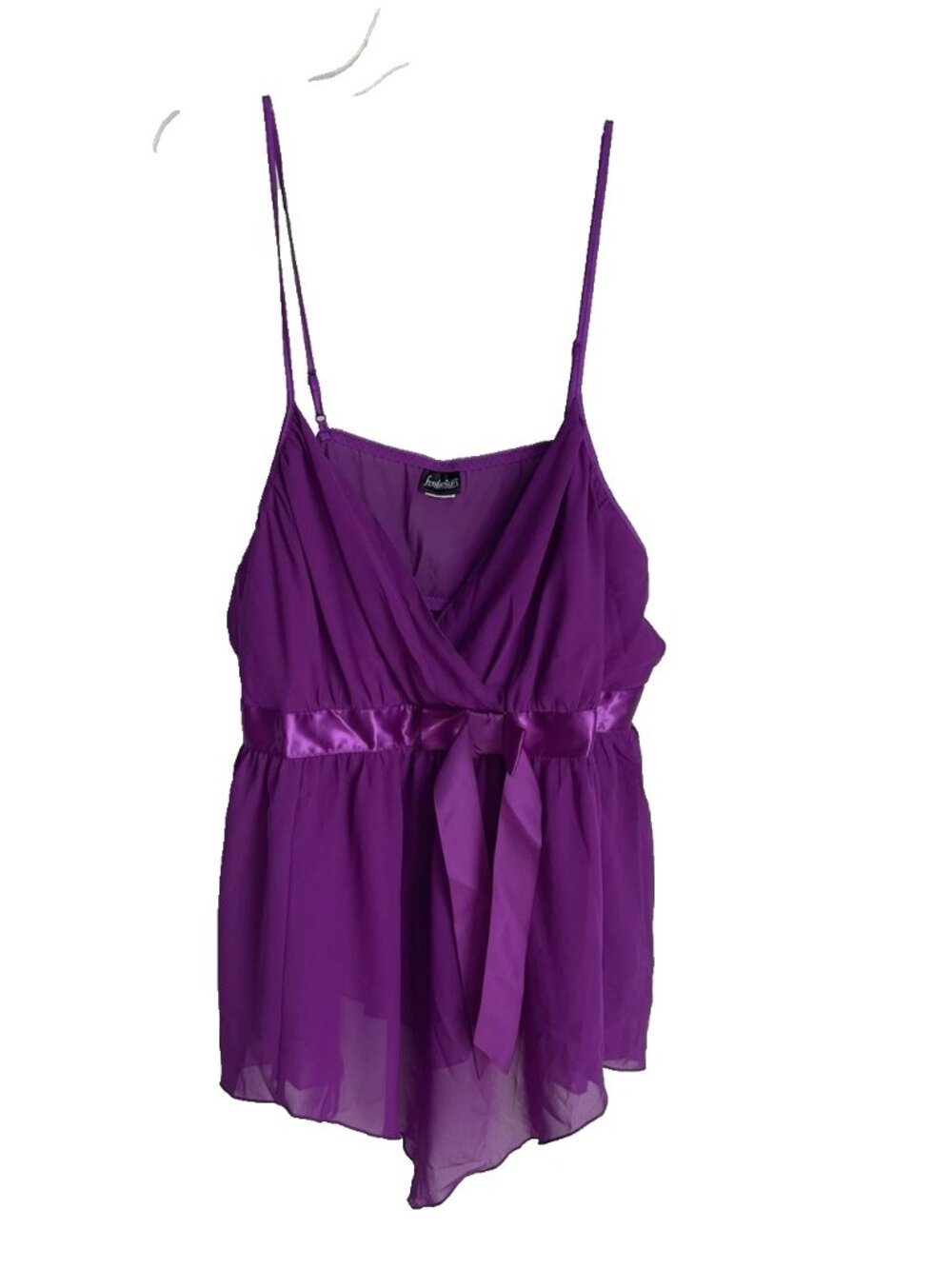 Fredericks of Hollywood Purple Babydoll Nightie with Panty